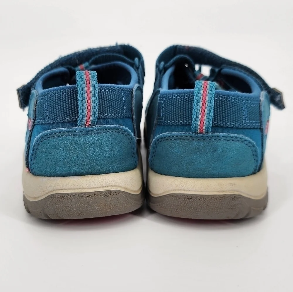 Keen Newport H2 Sandals Shoes Blue Pink Girl's Youth 6
